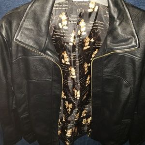 Mickey Mouse Leather jacket